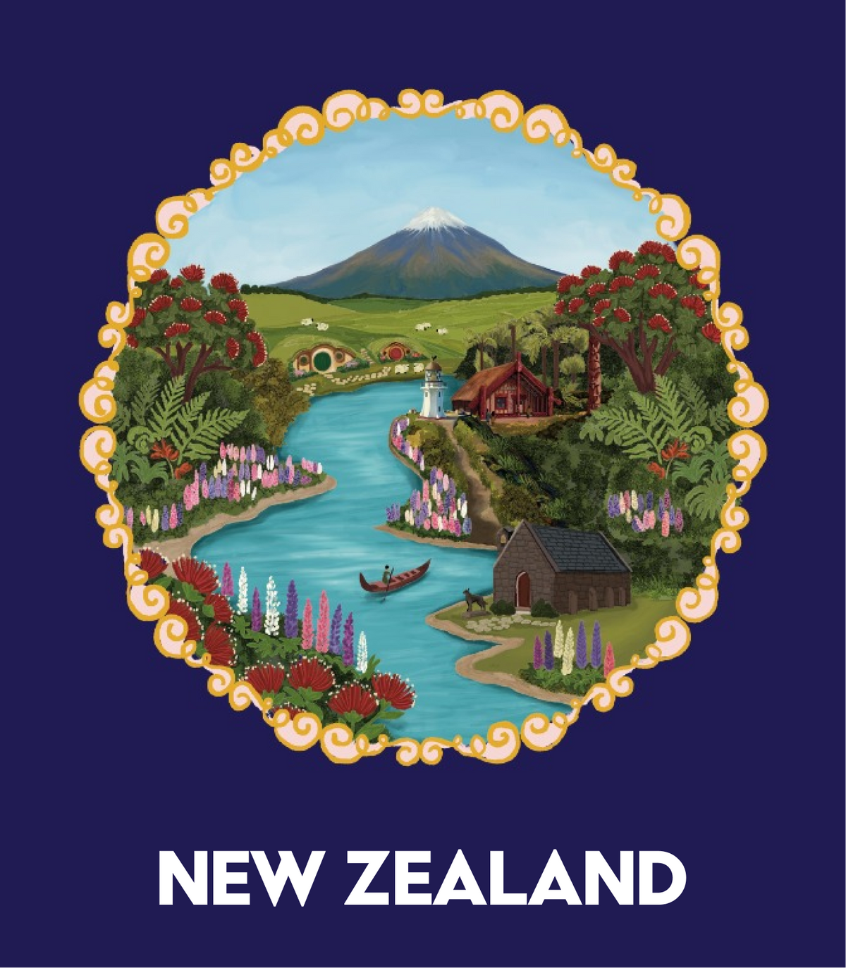 New Zealand travel destination