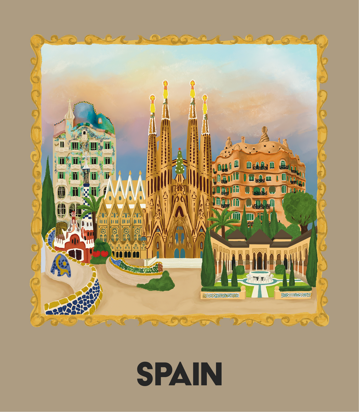 Spain travel destination