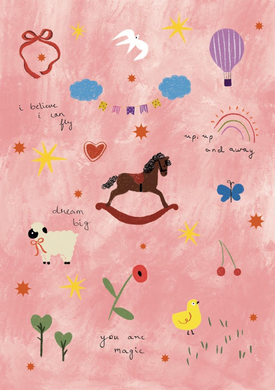You Are Magic illustrated pink front cover